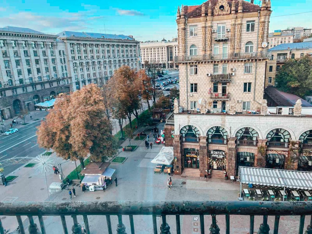 Apartments On Kreshchatik 17 Kiev Bagian luar foto